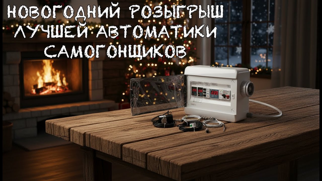 НОВОГОДНИЙ РОЗЫГРЫШ ЛУЧШЕЙ АВТОМАТИКИ САМОГОНЩИКА СТАРТОВАЛ | ФИНАЛ В НОВОГОДНЕМ ПРЯМОМ ЭФИРЕ !!!