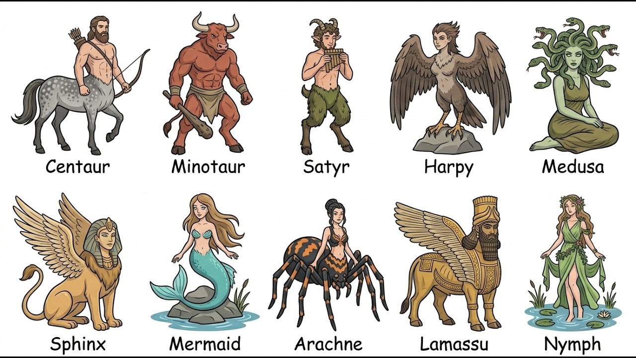 Every Mythical Creature That&rsquo;s Half Human Explained