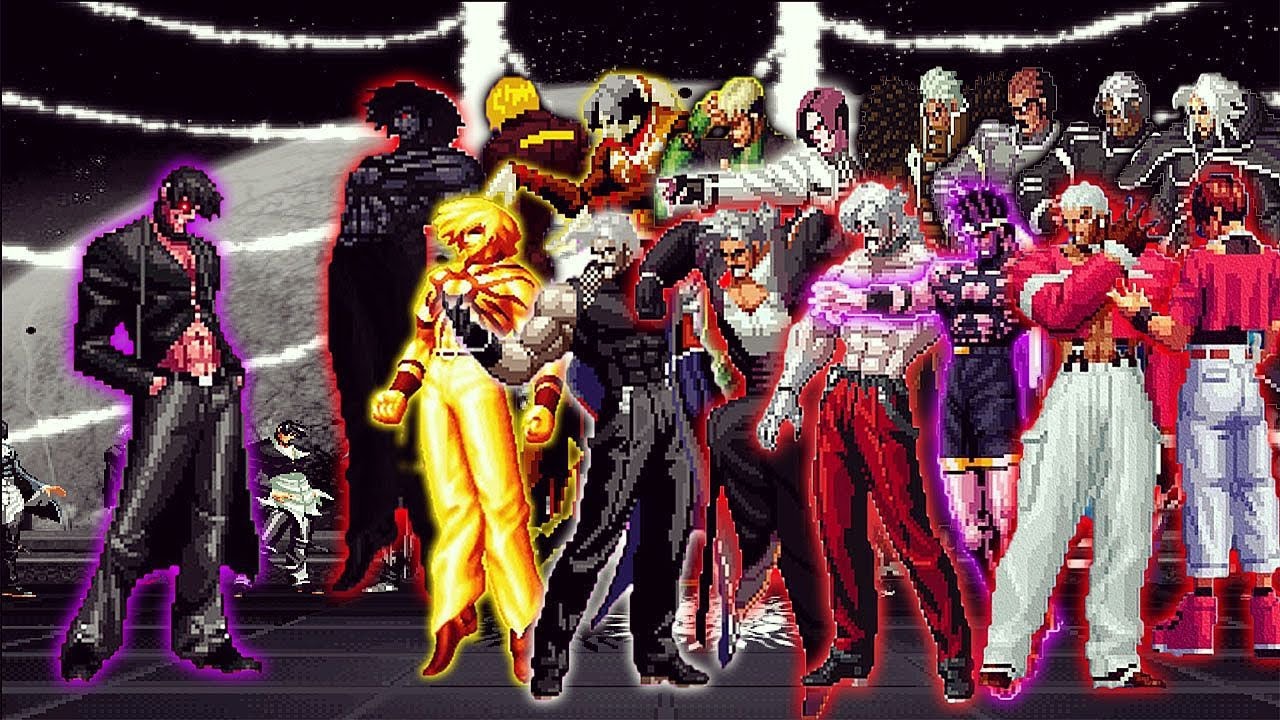 [KOF Mugen] Iori Yagami Fen LV 3 Vs All Ultimate Fighters Team | 1 Vs 16