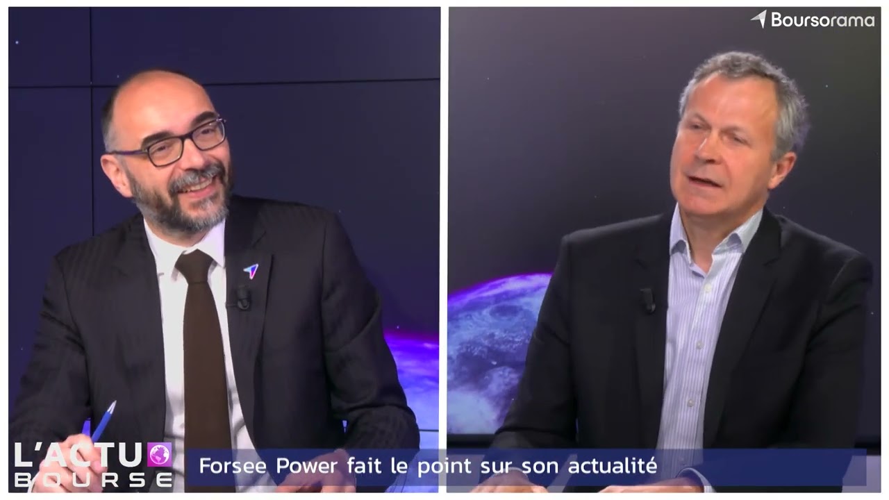 Forsee Power fait le point sur son actualité
