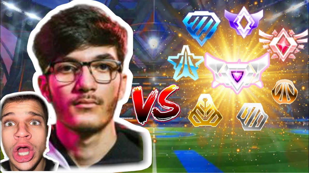 JYNXZI CHALLENGED ME TO 1V2 EVERY RANK IN ROCKET LEAGUE