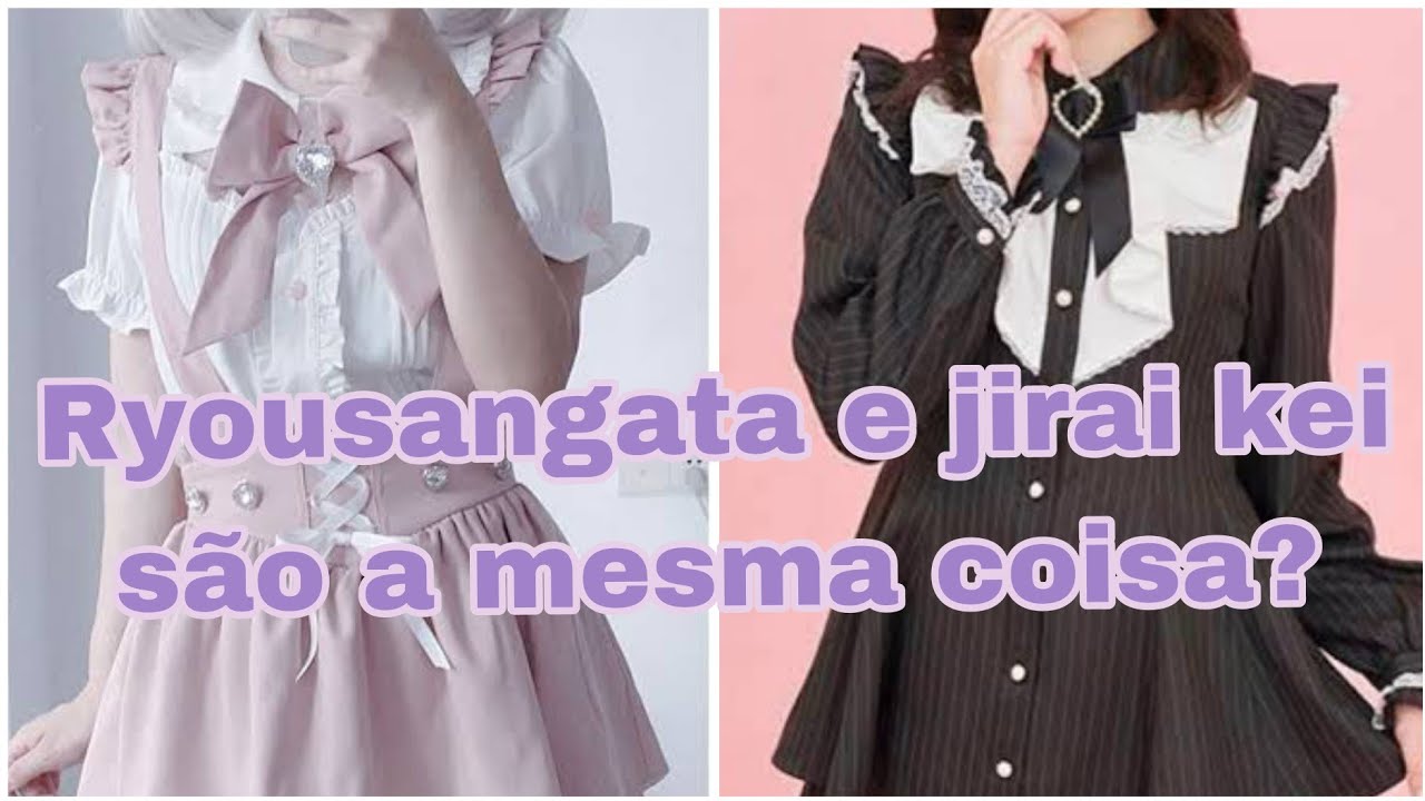 Diferen&ccedil;as entre ryousangata e jirai kei