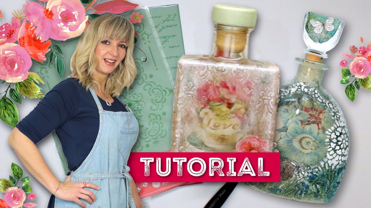 Tutorial - Charming Bottles by Monica Paruta