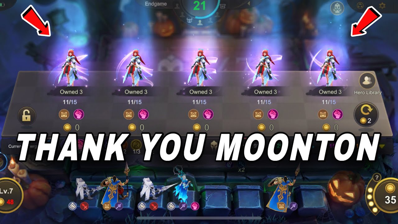 Thank You MOONTON For 3 Star GUINEVERE 🌟🌟🌟