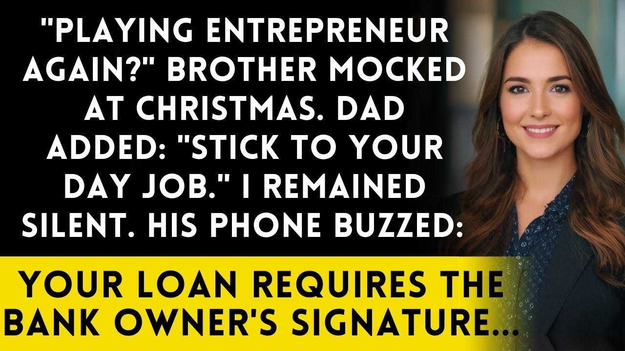 Brother Laughed At My Small Business Dreams--Until He Needed The Bank's New Owner's Approval