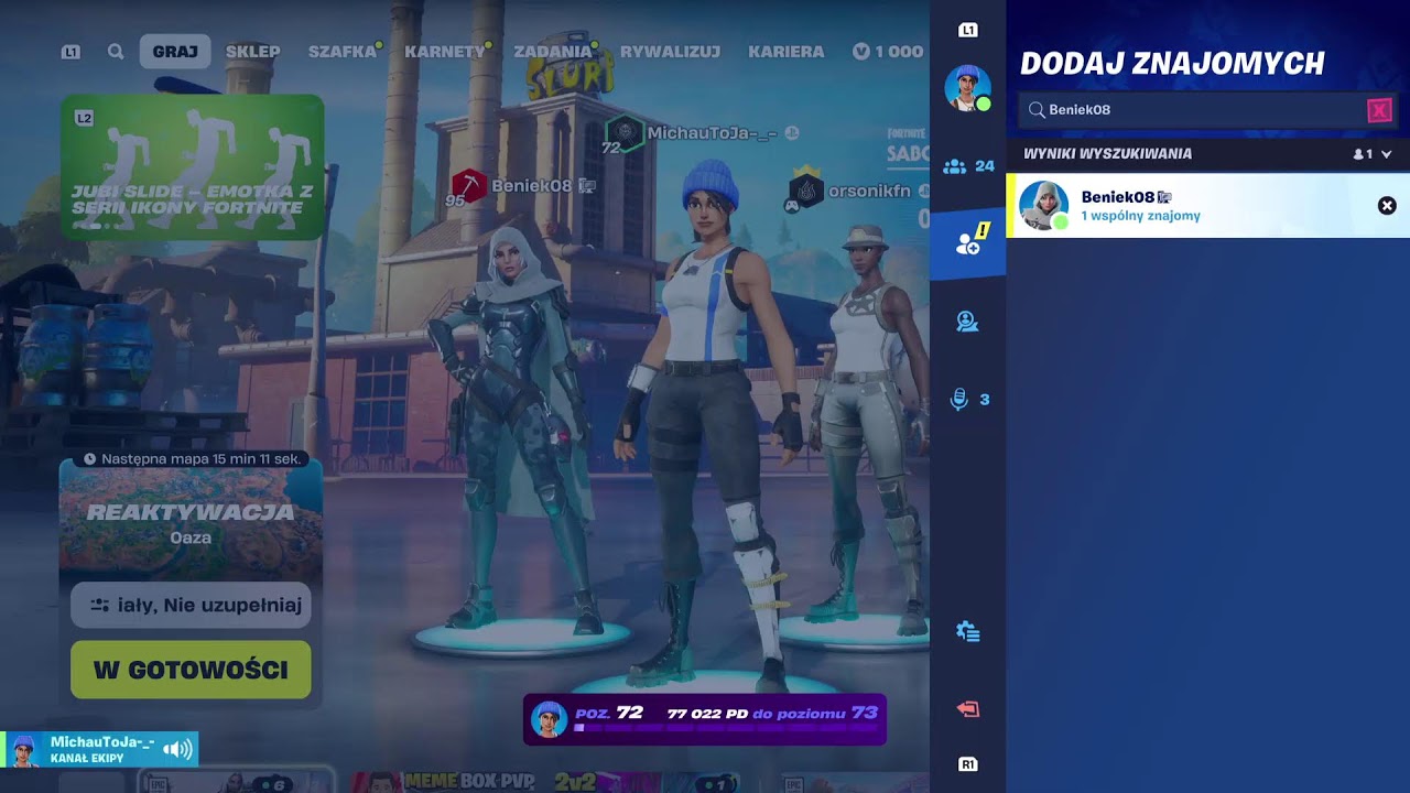 LIVE CUSTOMY TOP MODEL GRY Z WIDZAMI FORTNIE POLSKA #fortnitepolska #fortnite #fortnitetemat