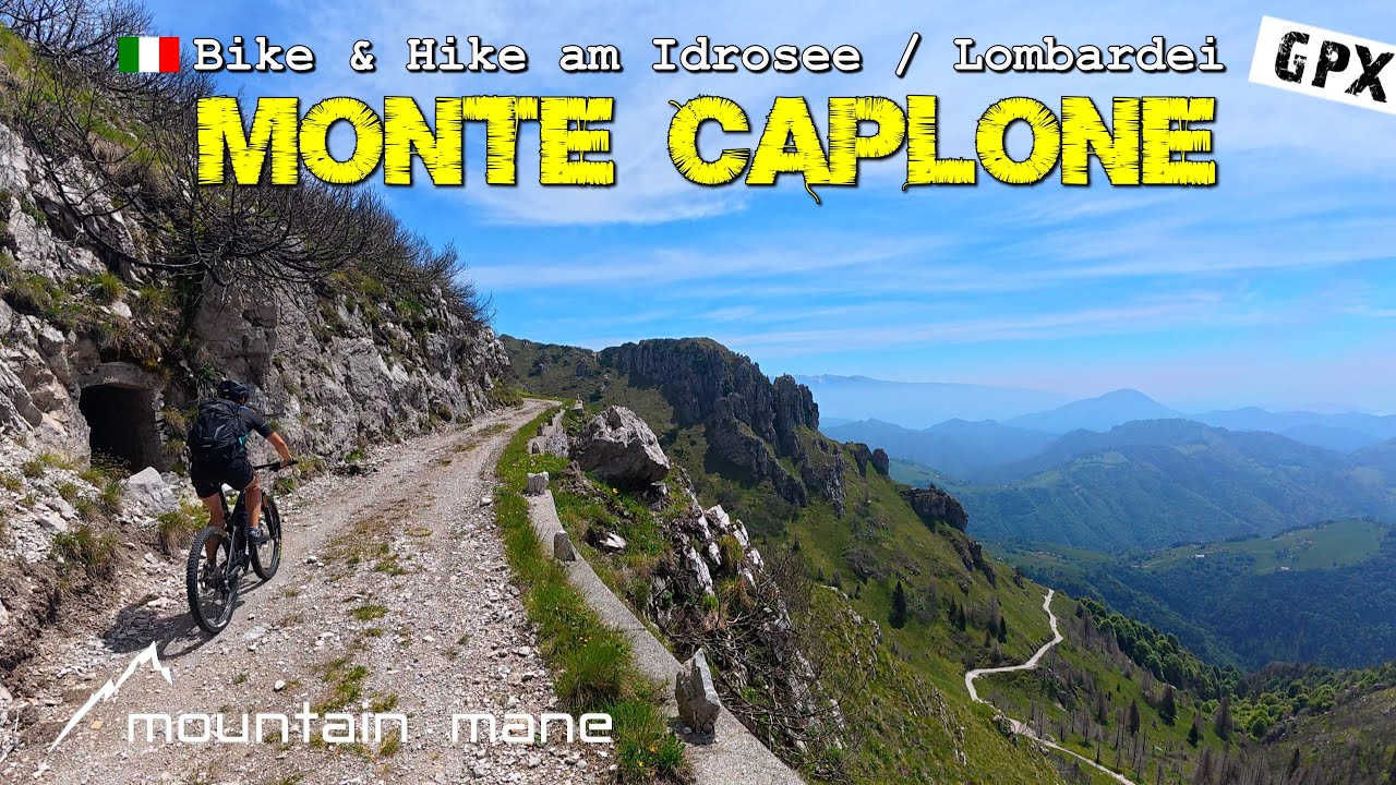 Monte Caplone - Bike & Hike am Idrosee