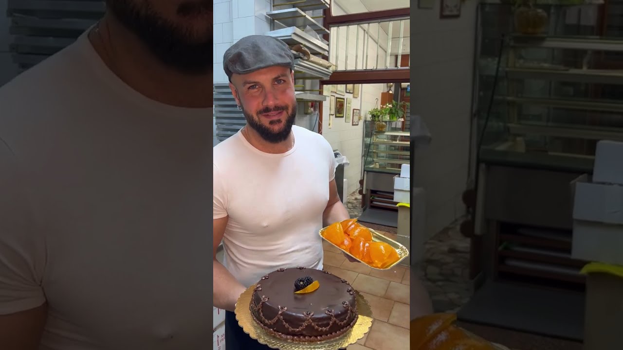 La torta arancia e cioccolato di Marcello Mazza