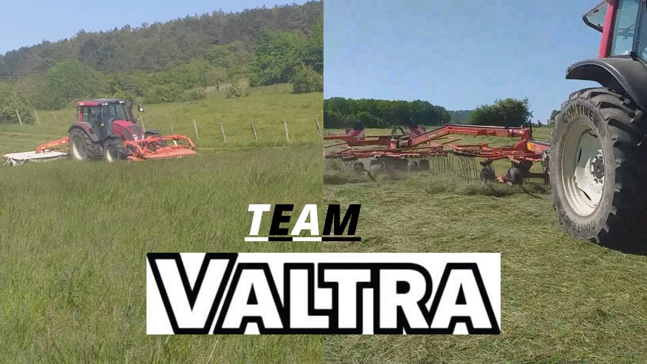 Fauchage et Endainage pour la TEAM VALTRA/VALTRA N143&N101/2020