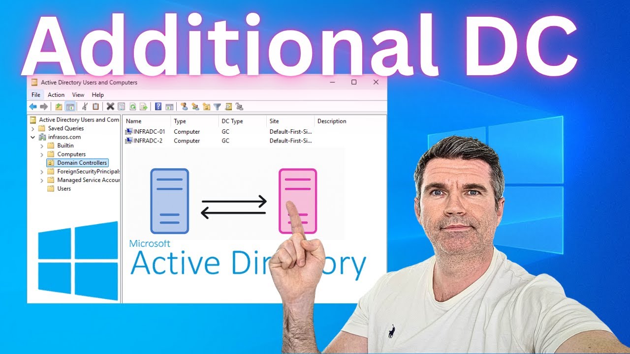 How to Add Additional Domain Controller to Existing Domain Windows Server 2025 (Step-by-Step)