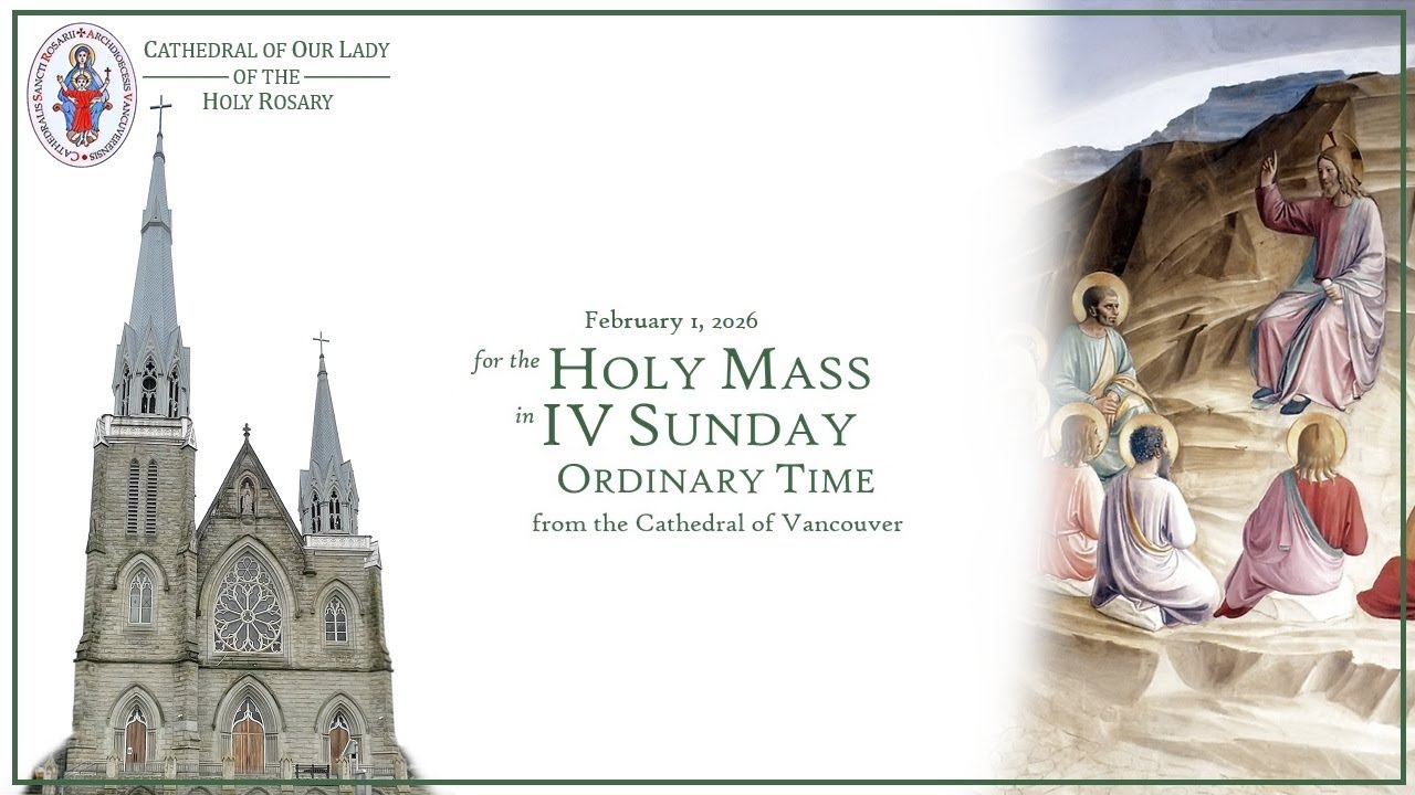 Vancouver Cathedral Live - Sunday, February 1 at 11 AM