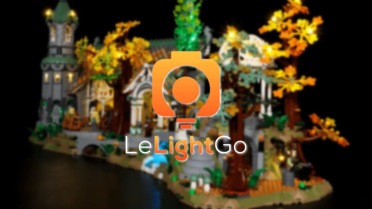 Обзор | Набор подсветки LeLightGo – LEGO «Властелин колец: Ривенделл» (10316)