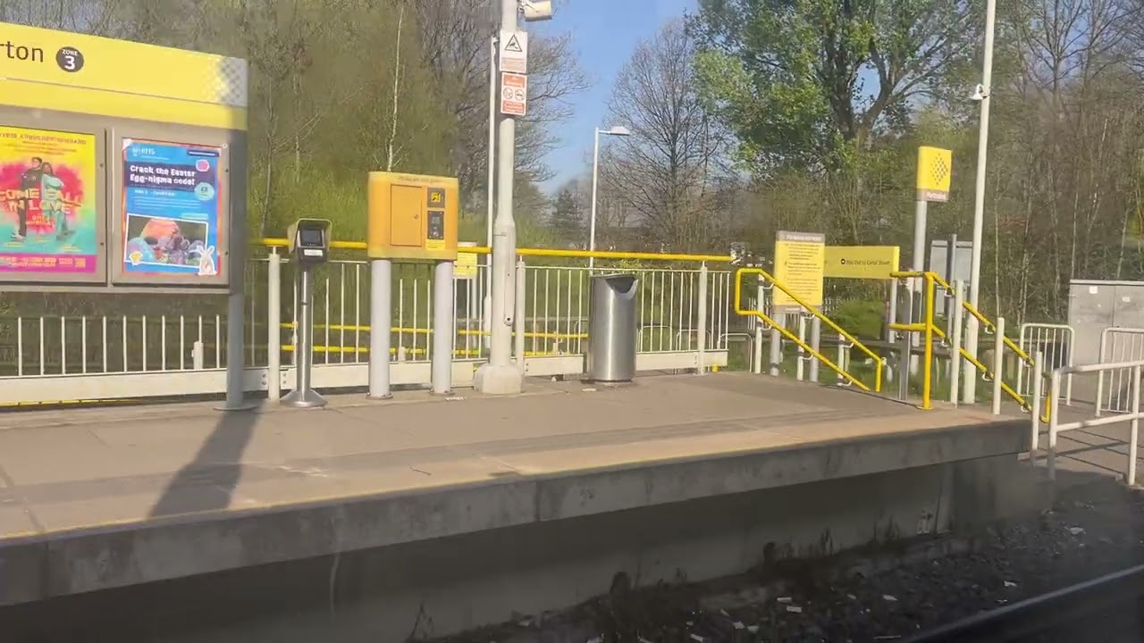 First Person Journey on the Metrolink Oldham King Street to Exchange Square