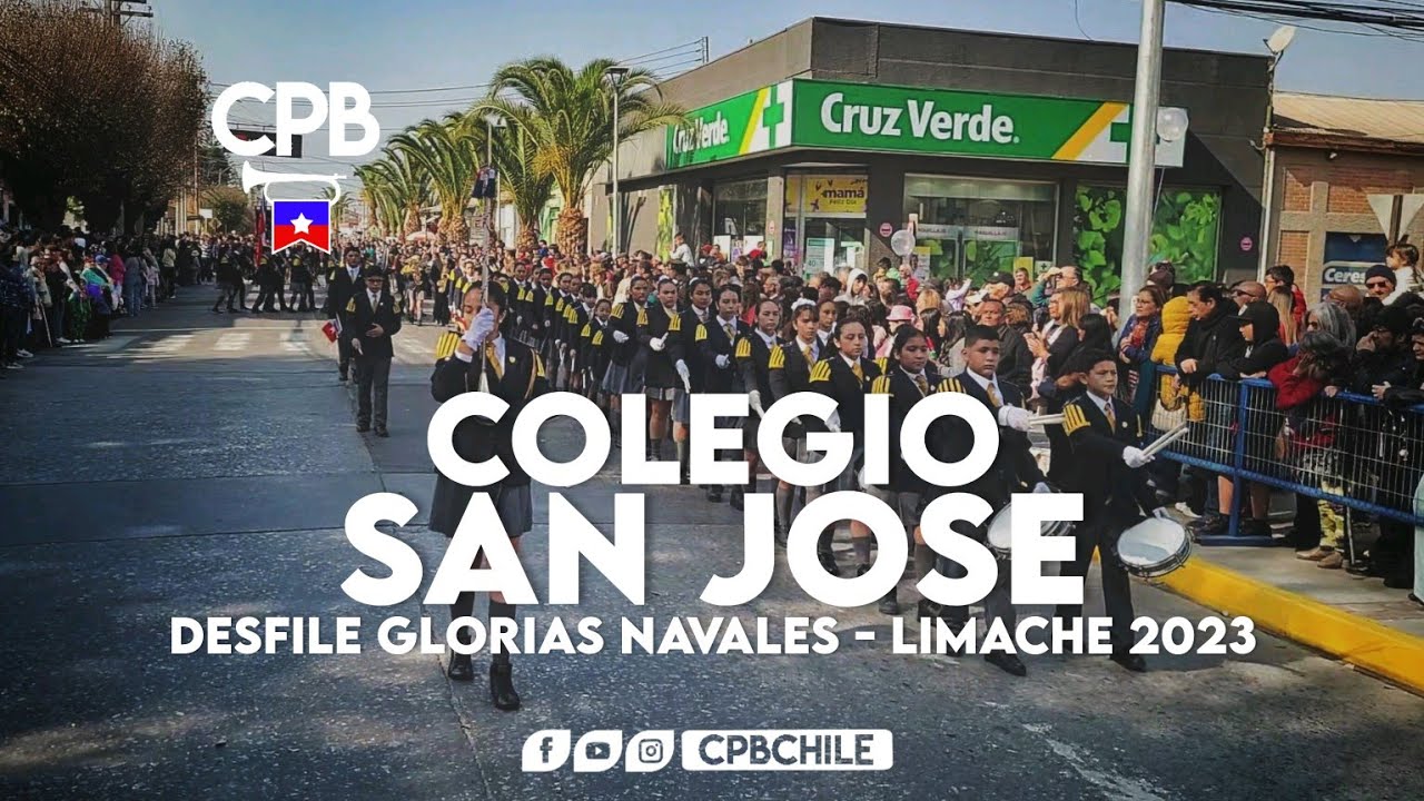 Banda Colegio San José - Desfile Glorias Navales, Limache 2023