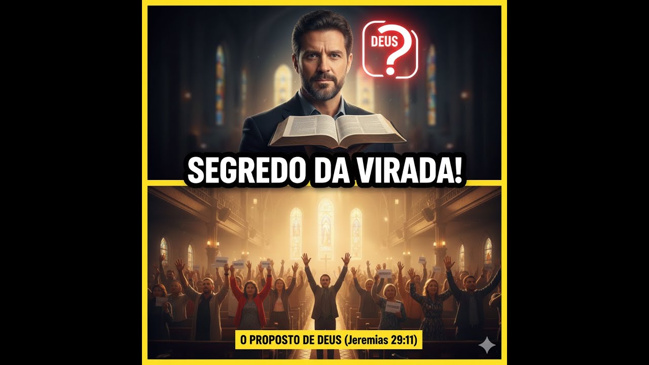 DEUS CONHECE SUA SITUAÇÃO! 🙏 O Propósito Secreto Para Sua Vida em 2026 (Jeremias 29:11)