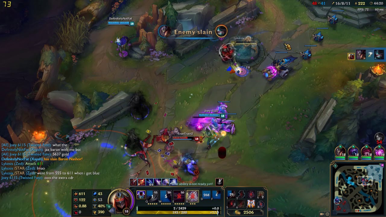 Electrocute - Ultimate Hat - Transcendence Zed