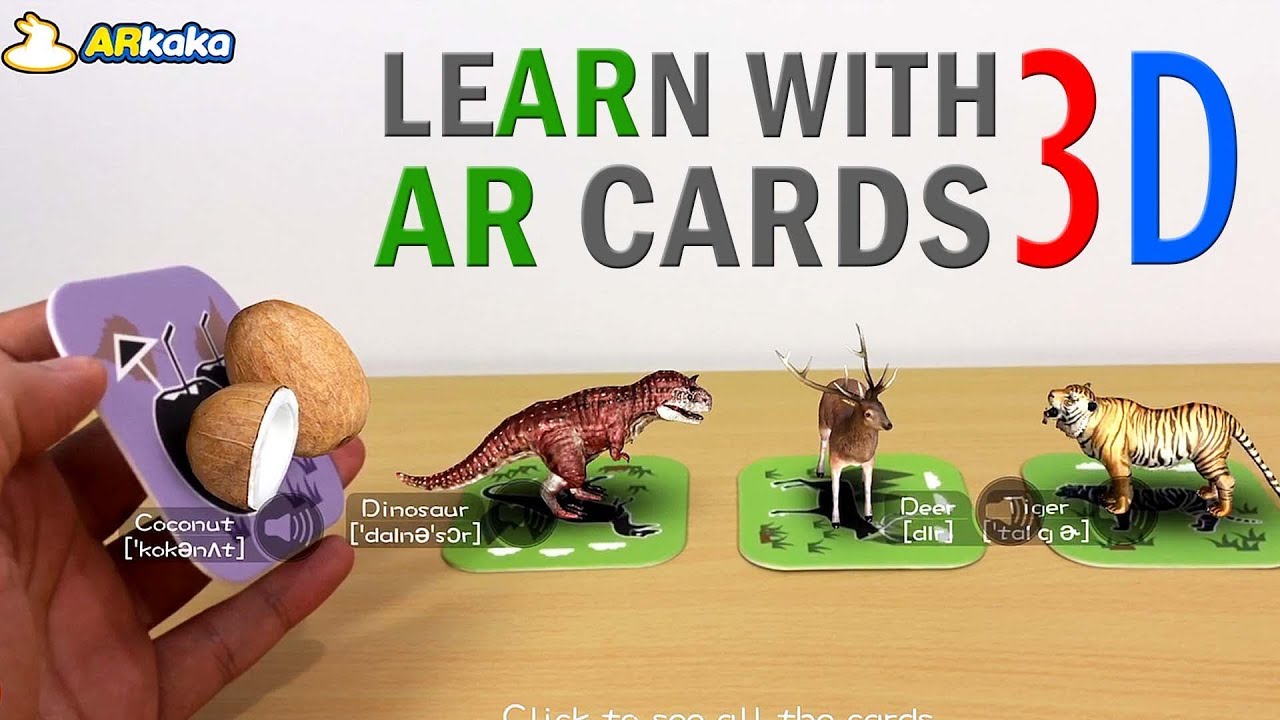 Back to School with AR Learning Cards | Digoo 3D AR Flash cards Review