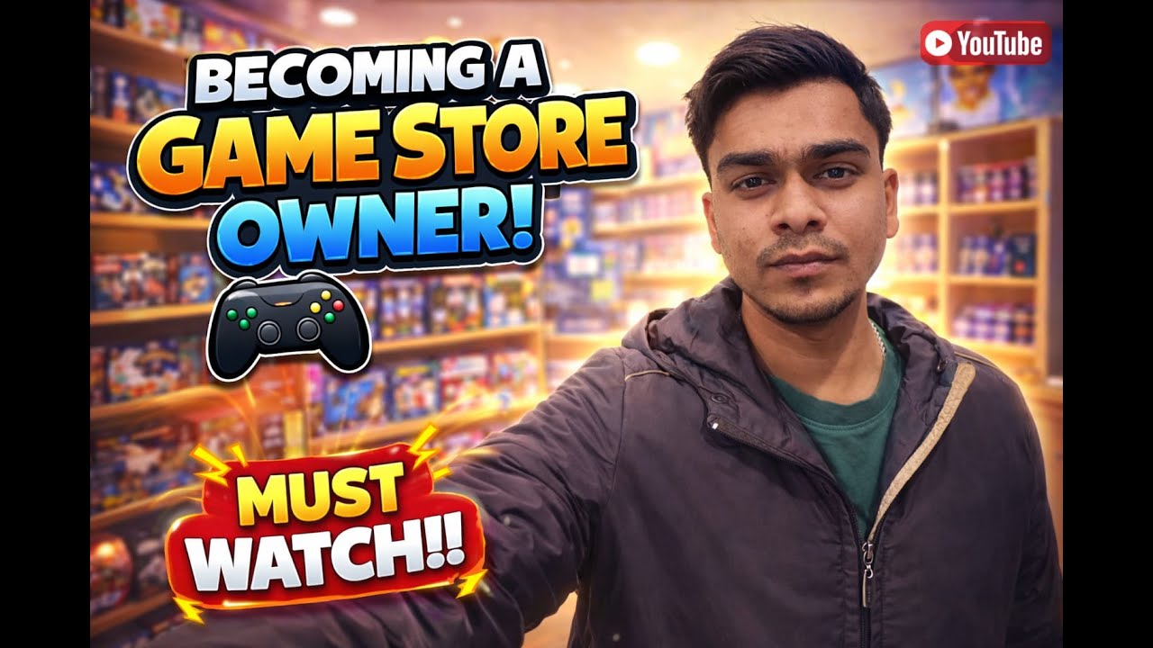 Game Stop Simulator Gameplay #1 | Starting My Own Game Shop 🔥 Hindi Gameplay