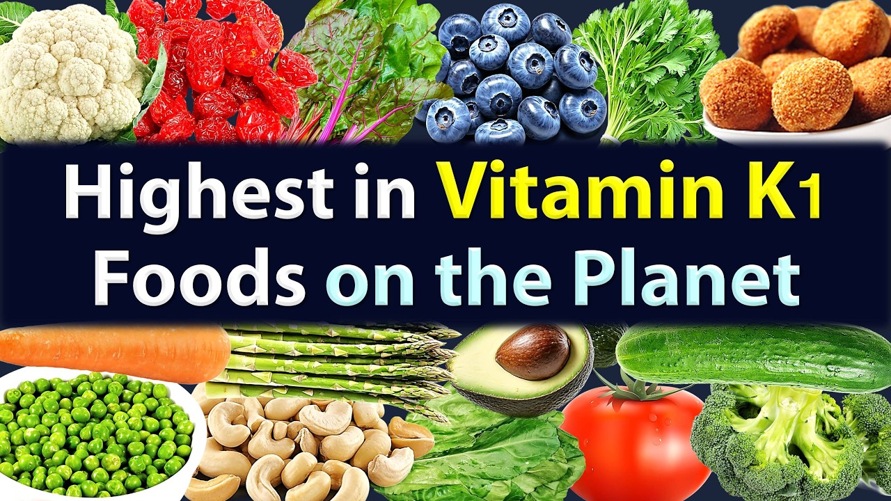 Top Vitamin K1 Rich Foods – Vegetables, Greens, Fruits, Nuts & Beans High in Vitamin K1