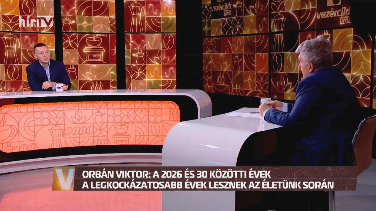 Vezércikk café - Orbán Viktor: Aki békét akar, velünk tart! - HírTV