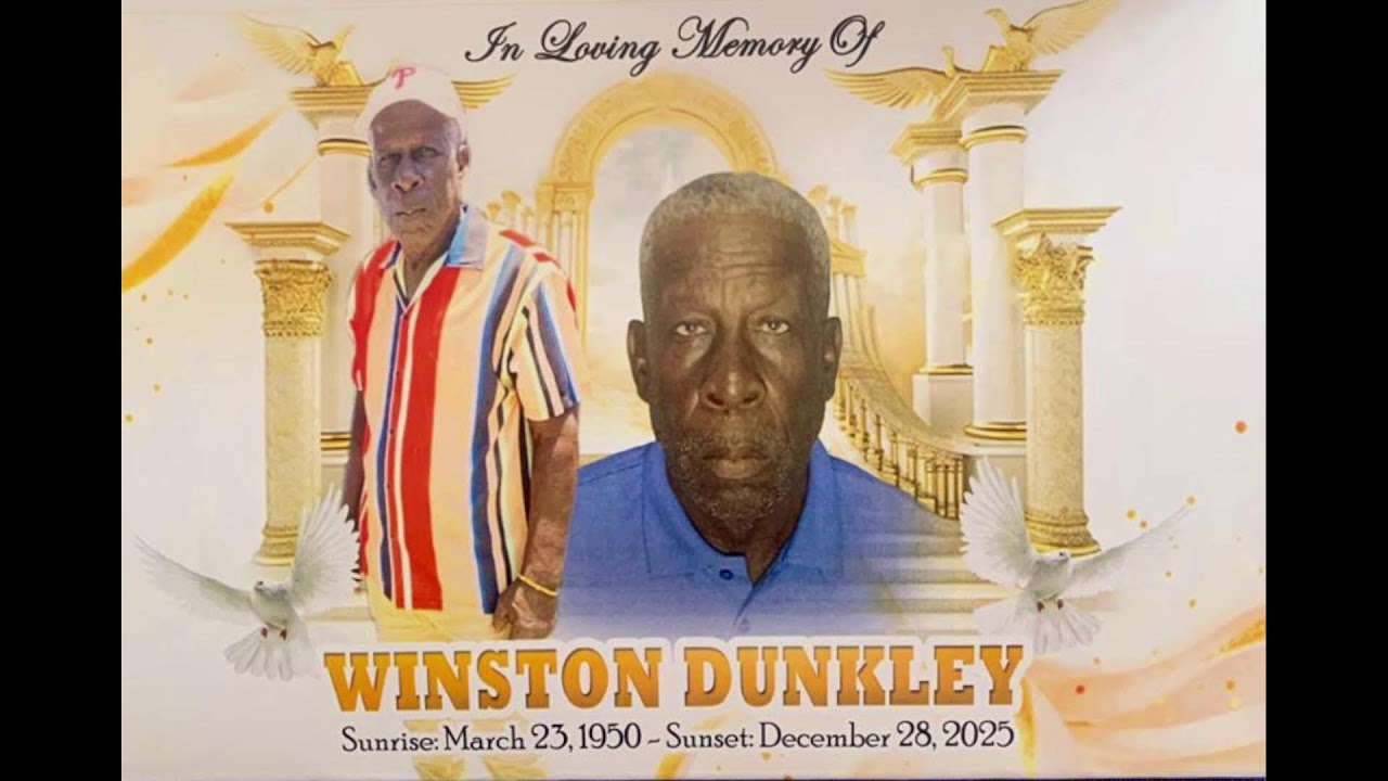 Celebrating The Life of Winston Dunkley (Prophet). February 1, 2026