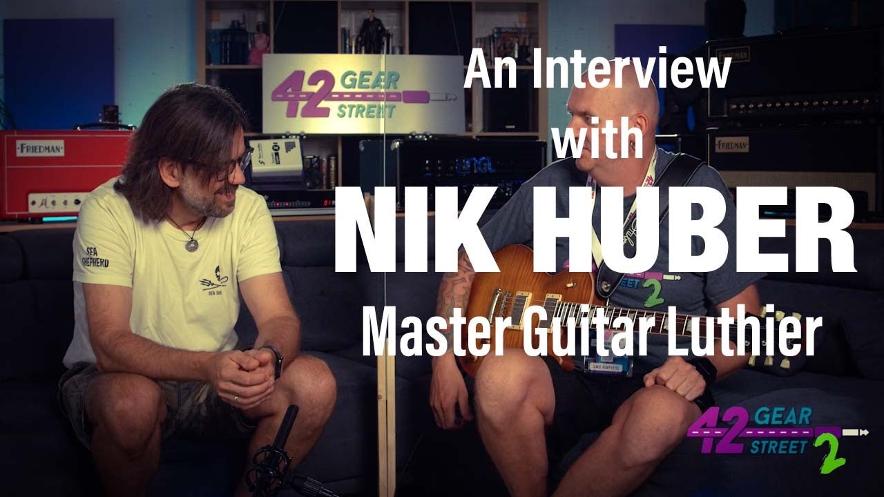 NIK HUBER; The Master Guitar Builder - A look at Nik Huber Guitars #42gstwo