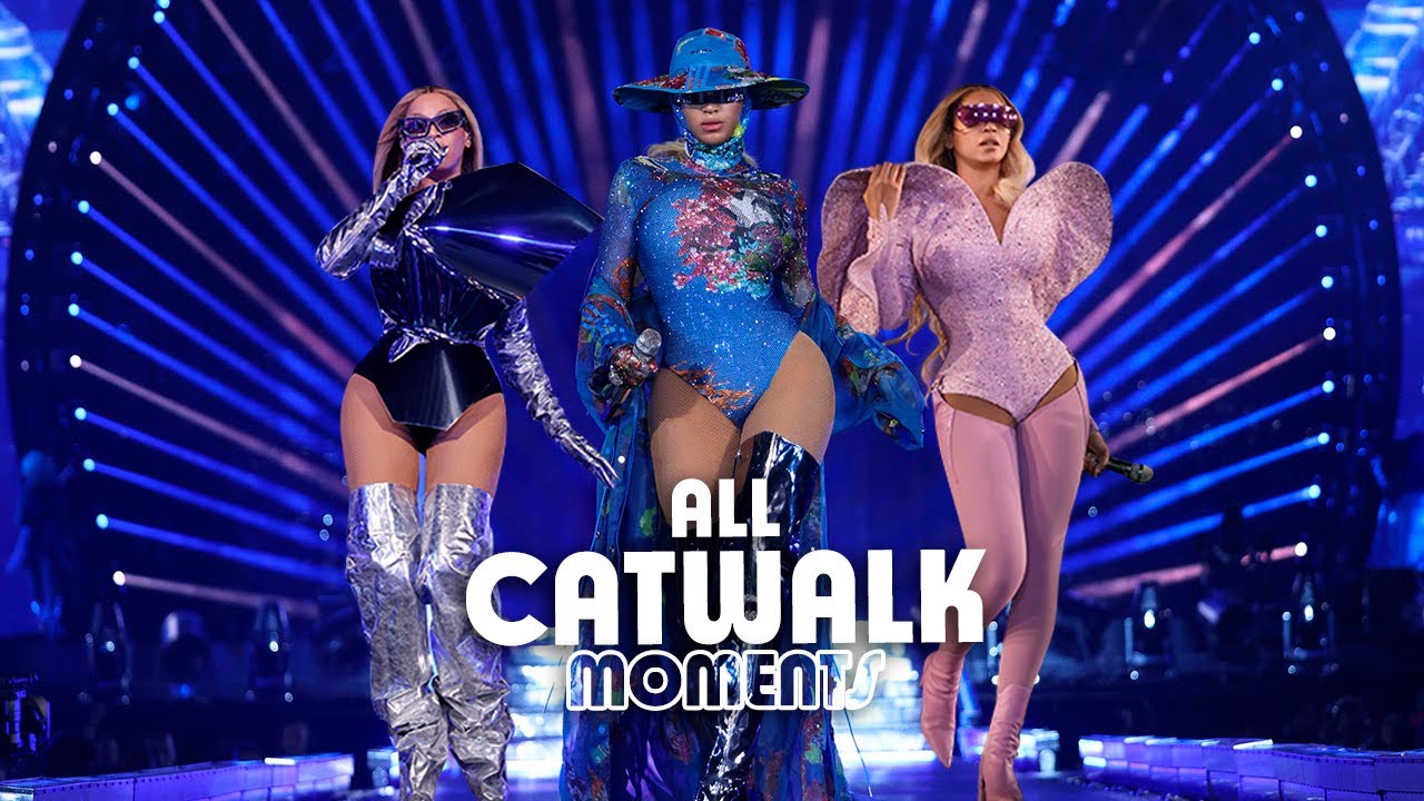 All Beyoncé CATWALKS in Energy at Renaissance World Tour (Compilation)