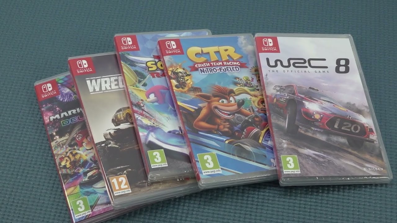 Nintendo Switch Race Wheel - Crash Team Racing CTR - Solutions