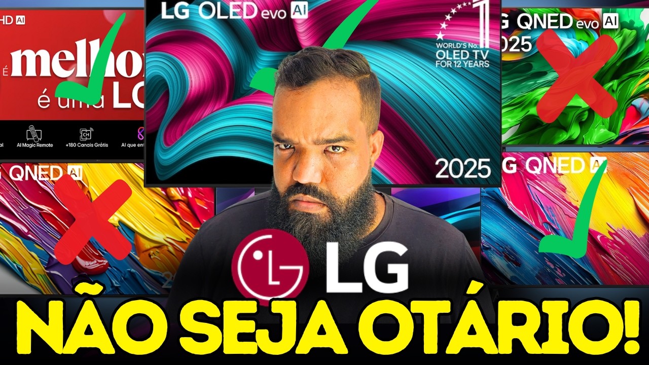5 Melhores TVS DA LG para COMPRAR de Olhos Fechados em 2025 (BOA E BARATA!!!)