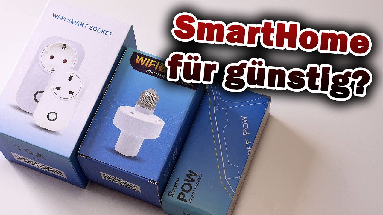 SmartHome für günstig? Amazon Alexa und Itead Sonoff  [Deutsch] 4K