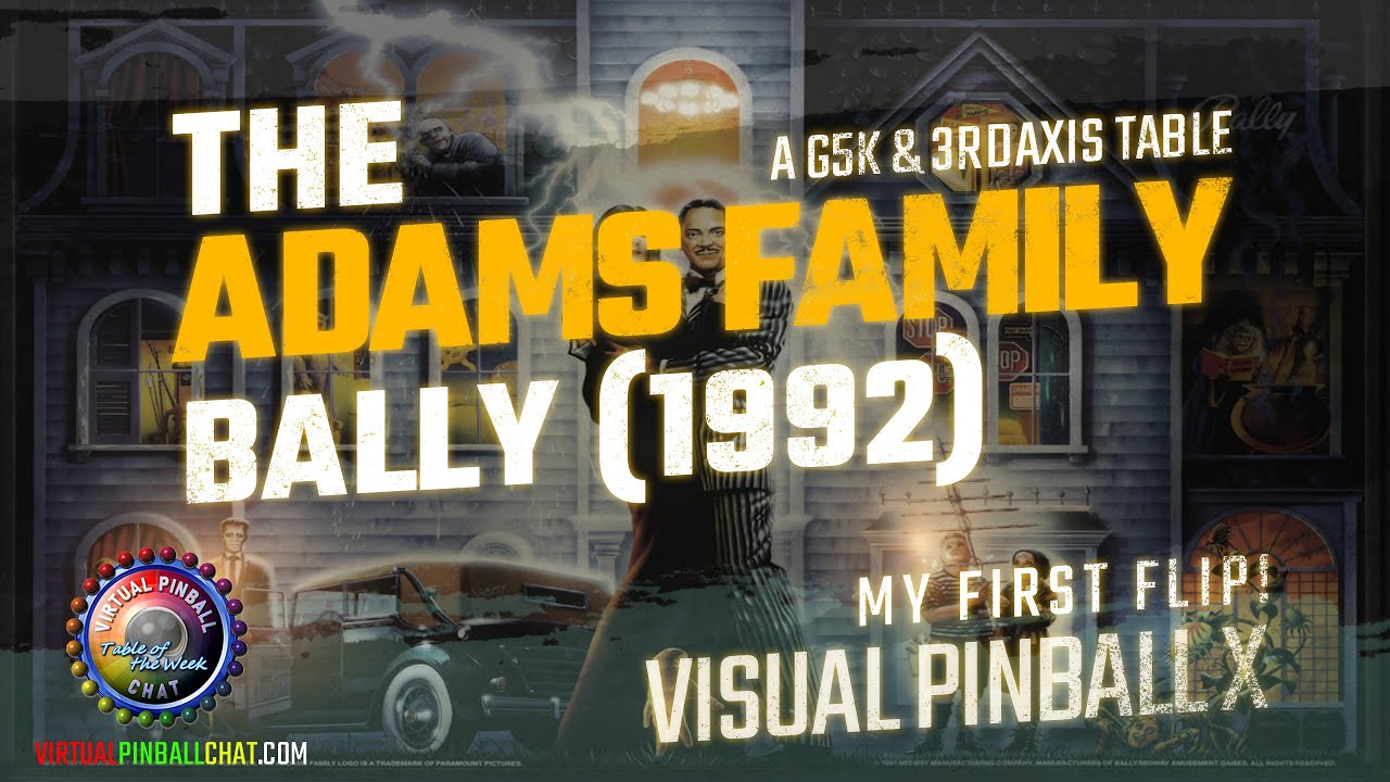The Adams Family Bally (1992) G5k Version - Highscore Attempt | VPC Table of the Week!