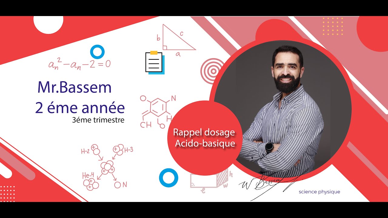 Rappel dosage Acido-basique 2éme année