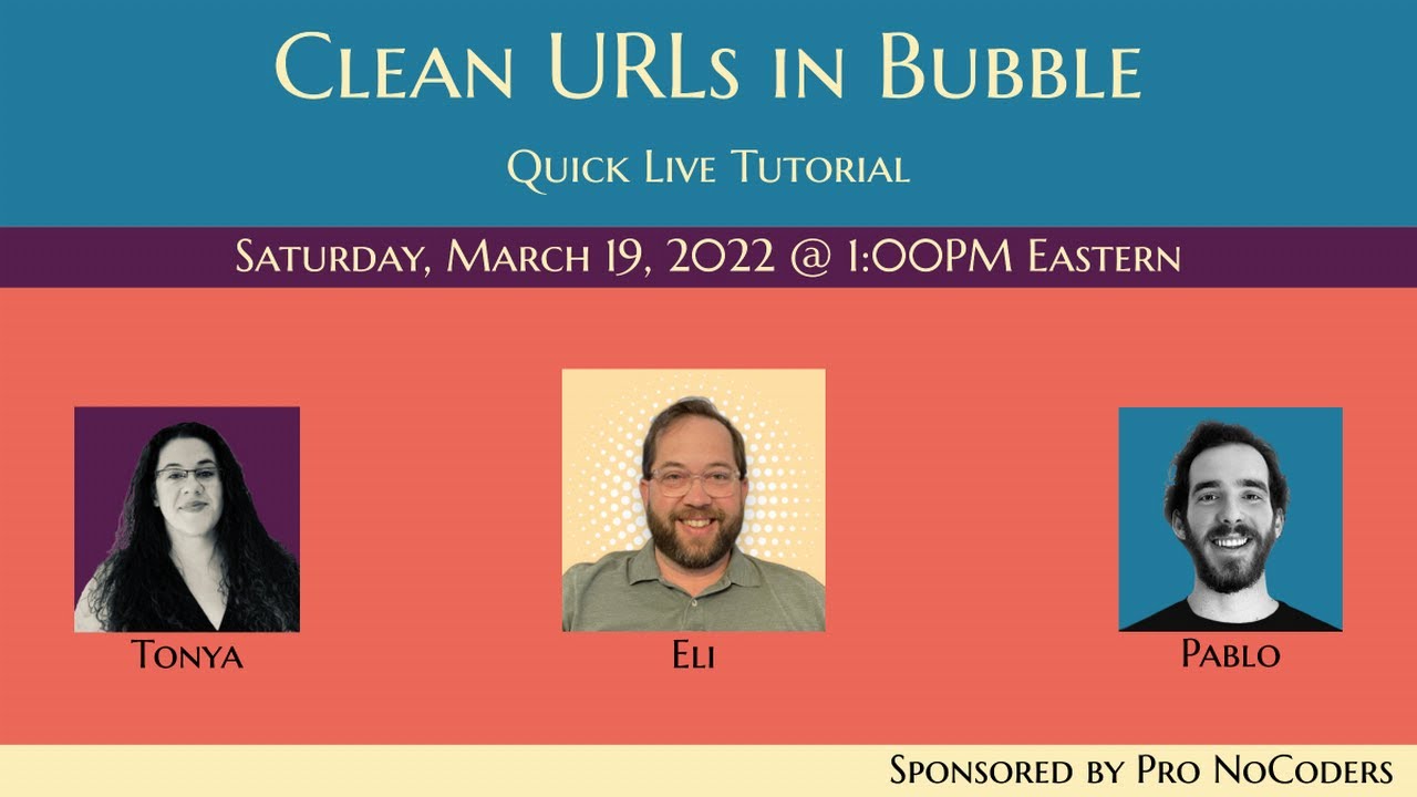Clean URLs in Bubble