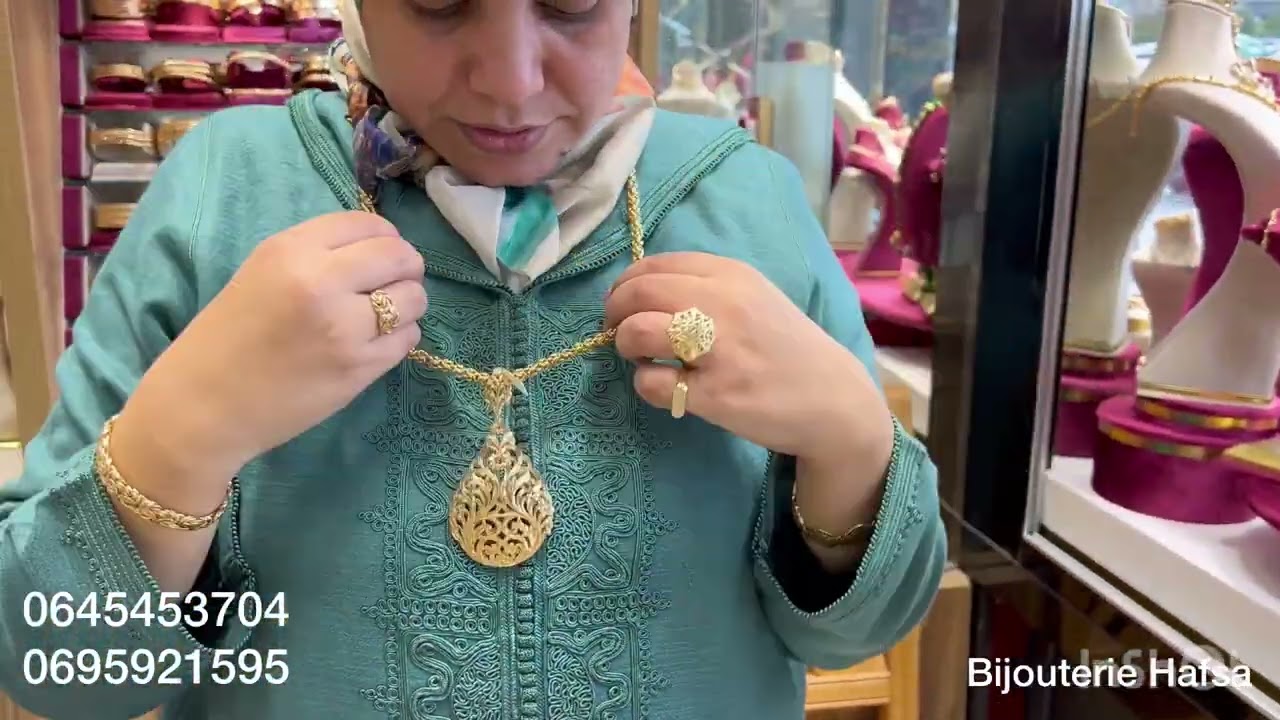 تعالق الحضور والاستعمال اليومي عند طوب يا سلام 😻 مجوهرات حفصة من مدينة مكناس 🔥