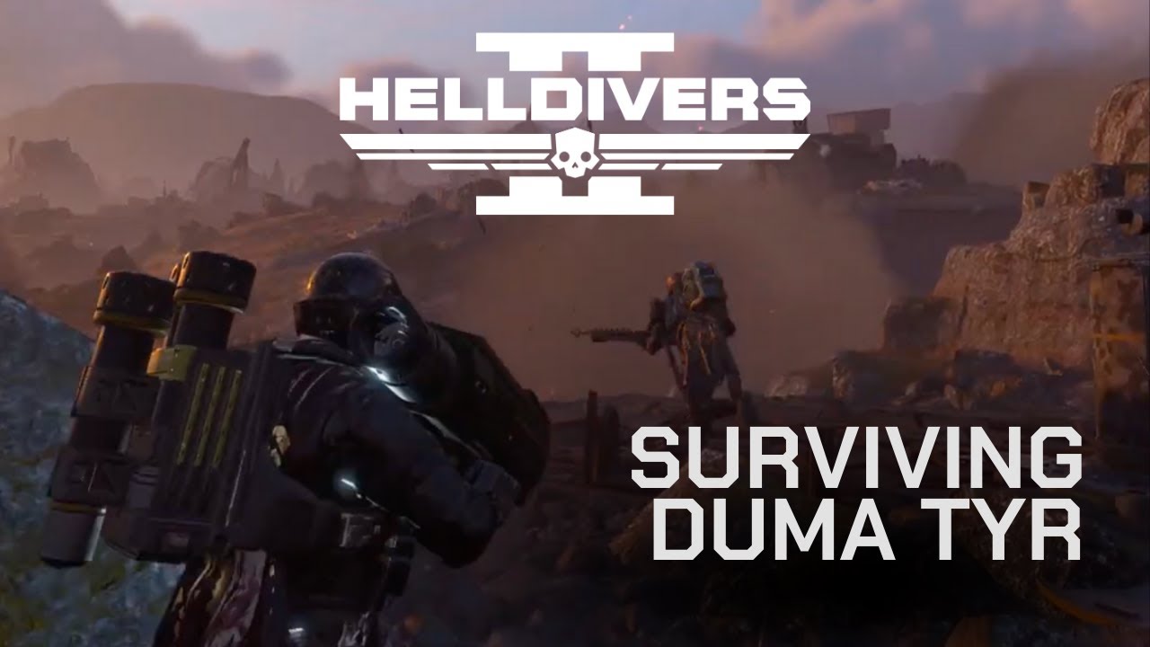 HELLDIVERS 2 | Helping @arashiyama24 on Duma Tyr