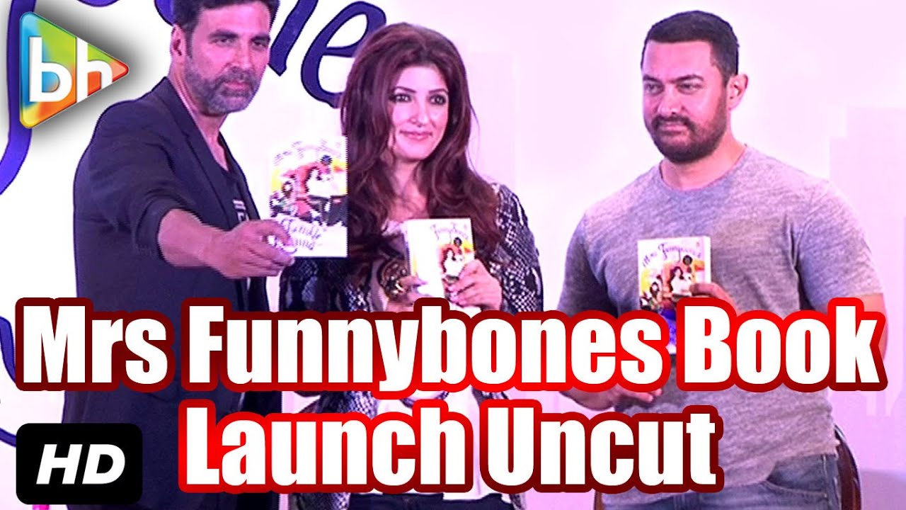 Event Uncut: Launch Of 'Mrs Funnybones' Book | Twinkle Khanna | Aamir Khan | Akshay Kumar