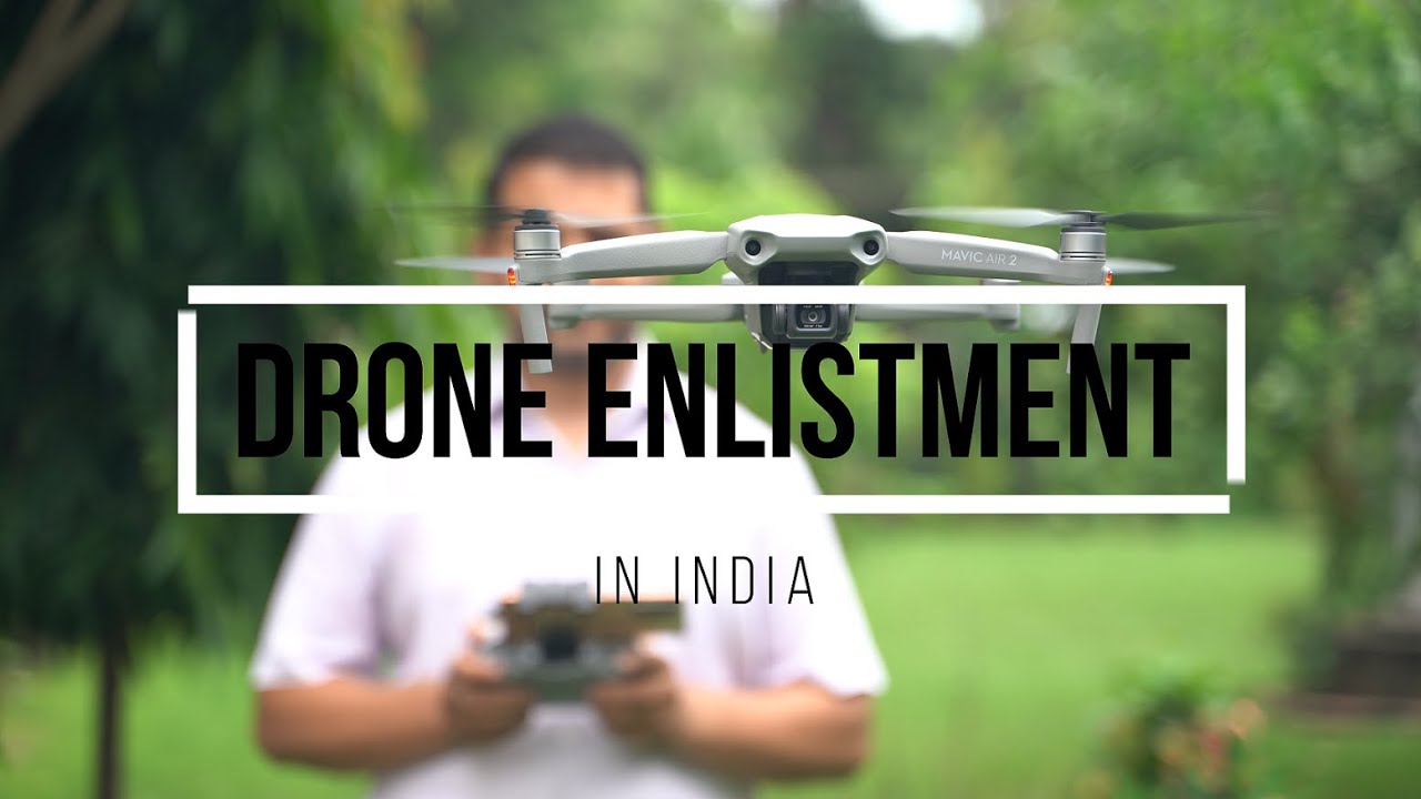 Drone Registration/Enlistment in India (Hindi) | Dji Mavic Air 2 | DGCA Digital Sky