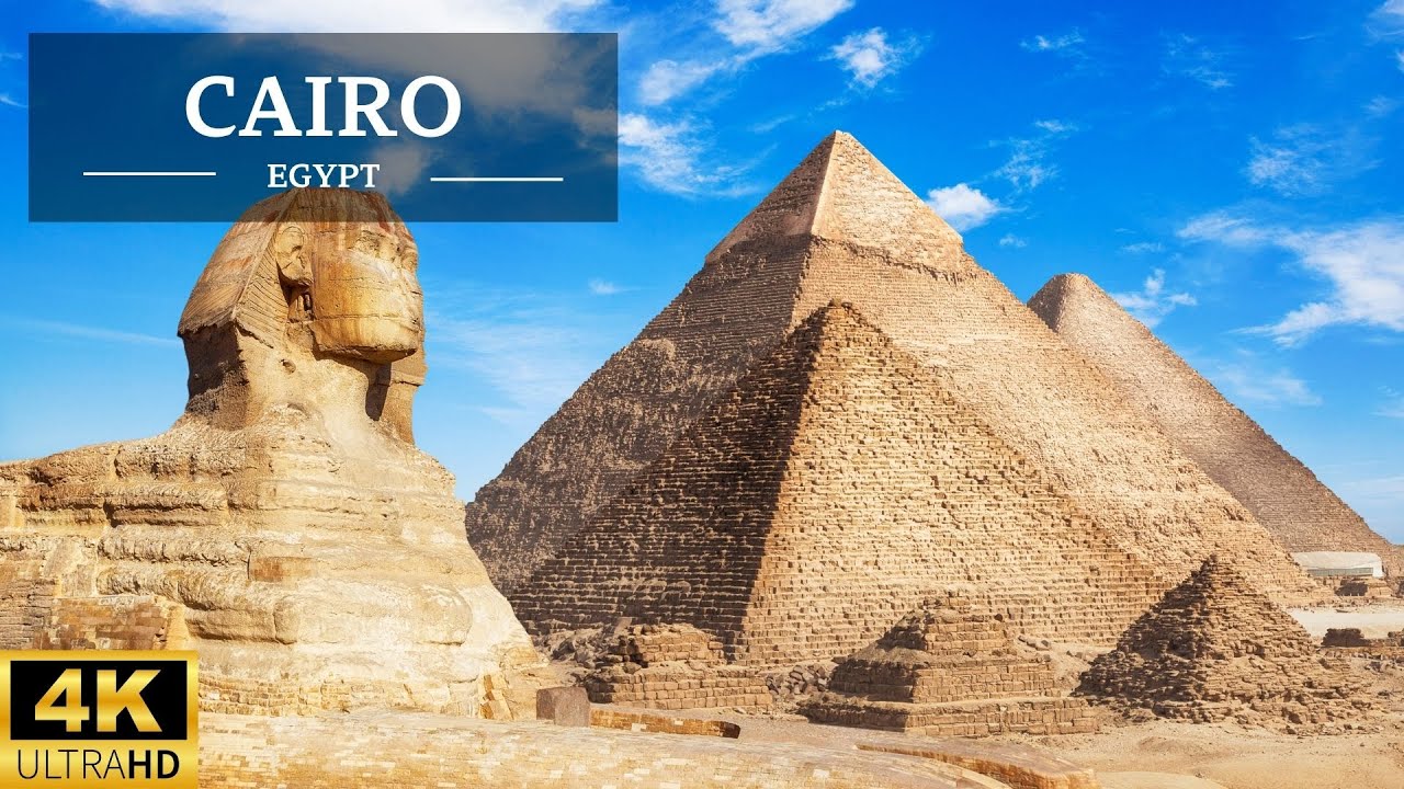 Cairo (Egito) 4K - Viagem de Drone