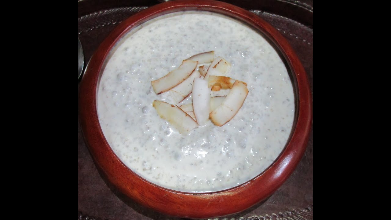 Coconut thiakry (Degué) / Thiakry (Degué) de noix de coco