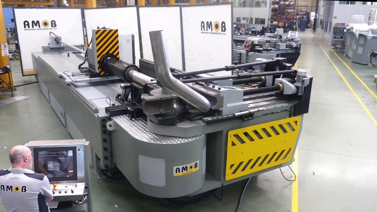 CH 220 CNC Curvatubi idraulica AMOB