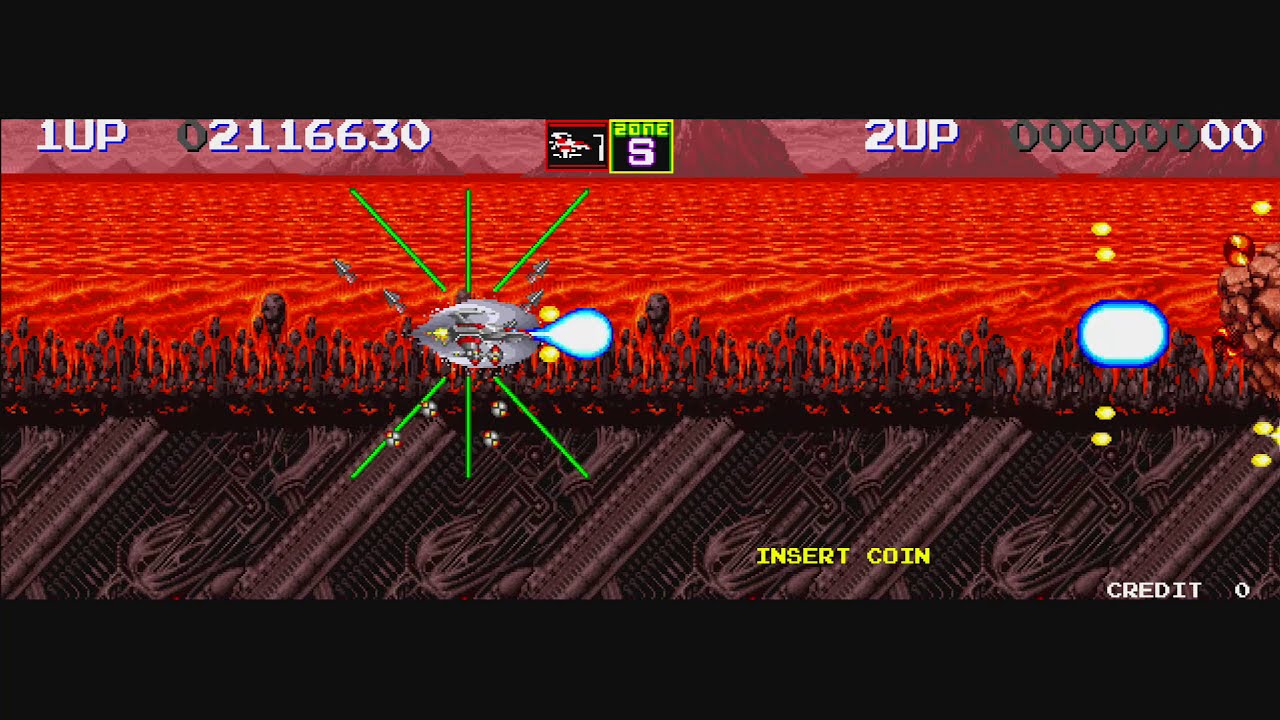 Darius II Arcade Dual Screen Full Run ACFJNSX