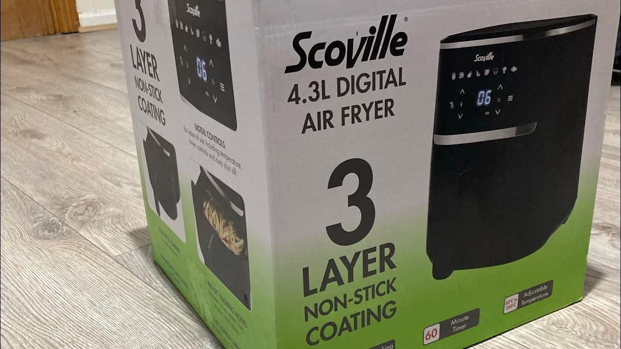 Scoville 4.3L Digital air fryer (SAF102B)