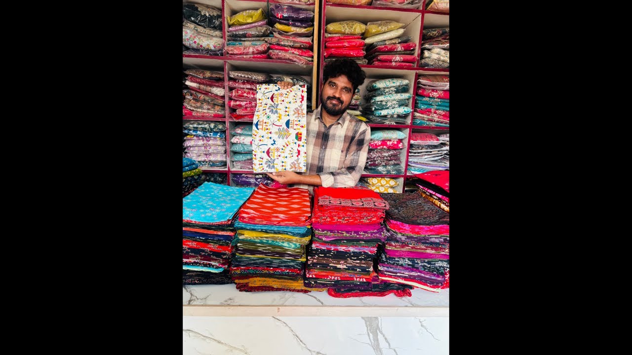 Pure cotton fabric mtr for 99/- only