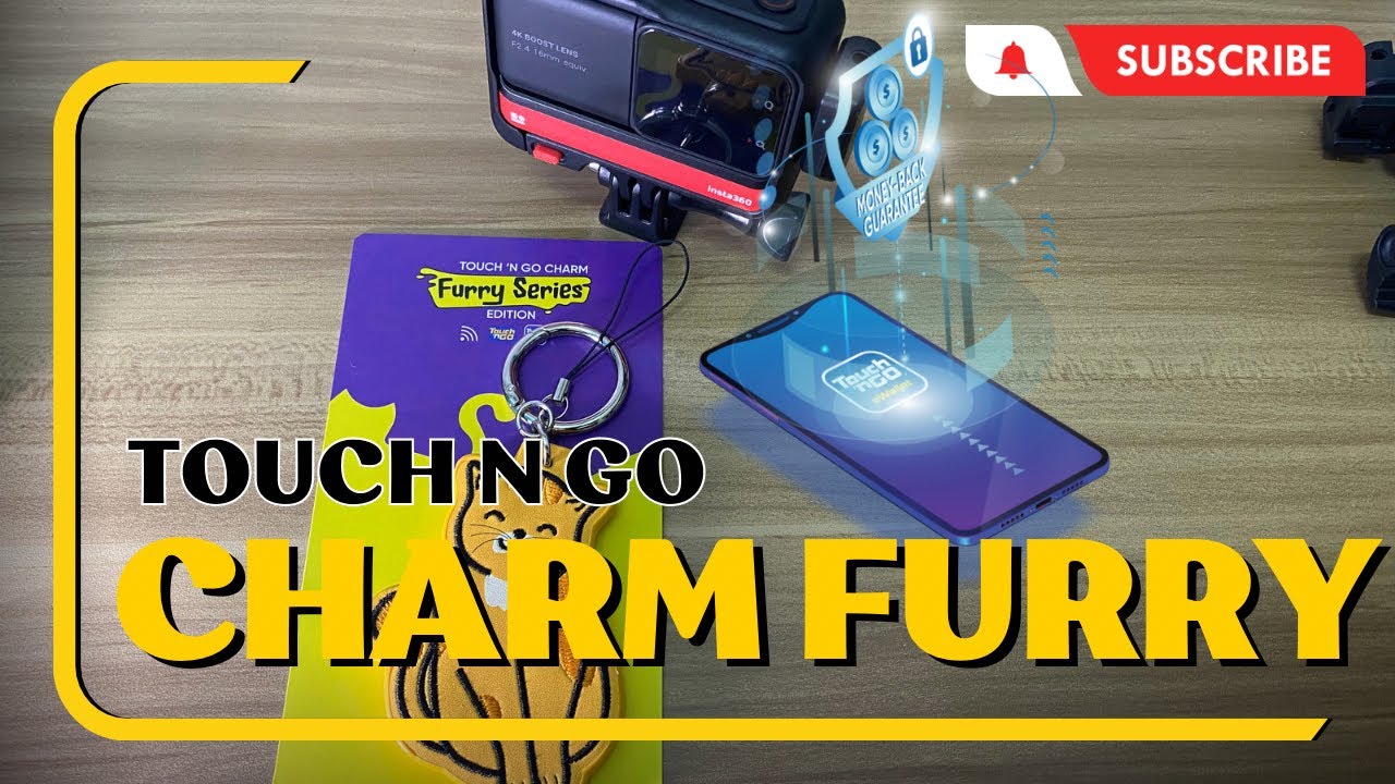 Touch n Go Charm Furry Series Edition Ada NFC Ke