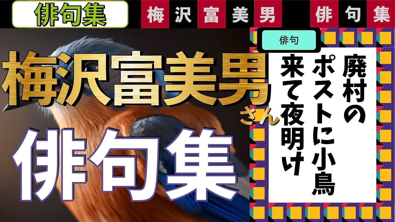 梅沢富美男さんの俳句集　プレバト俳句　永世名人までの軌跡