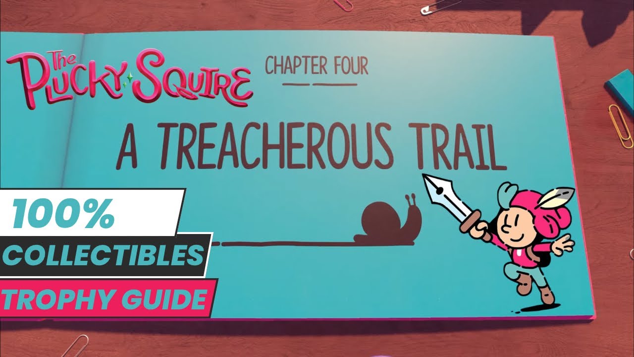 The Plucky Squire - Platinum Walktrough | Trophy Guide | (Chapter 4)