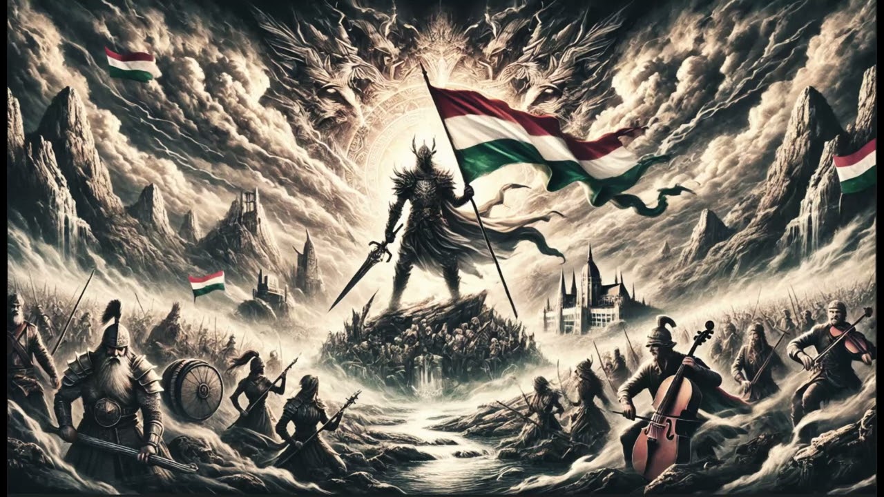 Kölcsey Ferenc: Himnusz – Metal Feldolgozás | Magyar Érzelem x Sötét Hangzás #ai  #hymn  #magyar