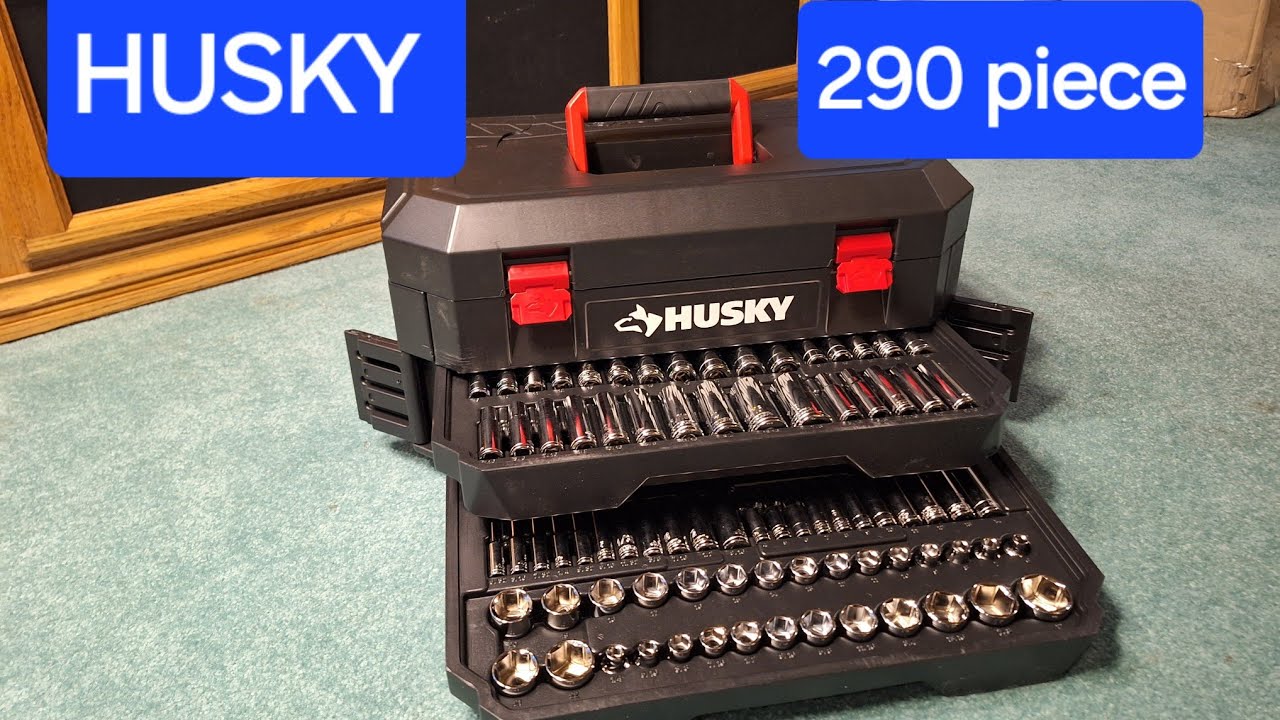 Husky 290 piece tool set review!