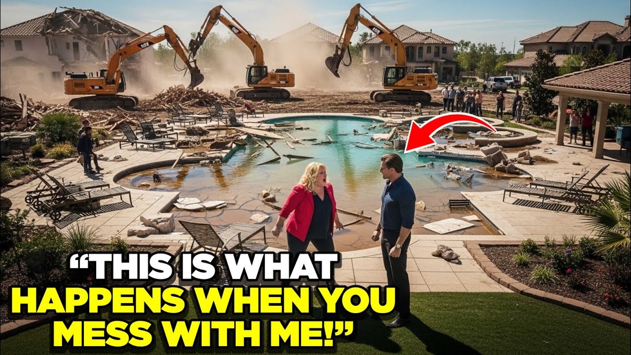 I Watched the HOA Demolish My Property — So I Transformed Their Pool Into a Quagmire