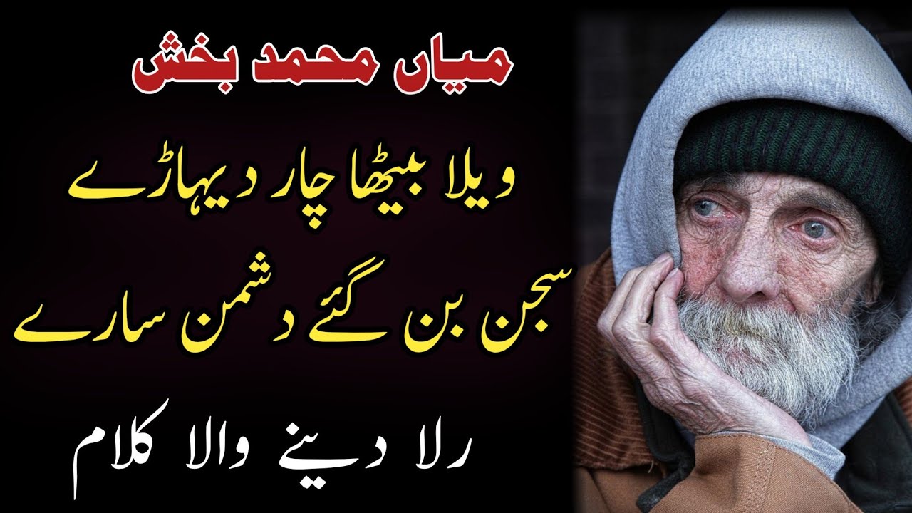 Sajjan Ban Gaye Dushman |Mian Muhammad Bakhsh Latest Sufiana Punjabi Kalam |Saif Ul Malook Zaman Ali
